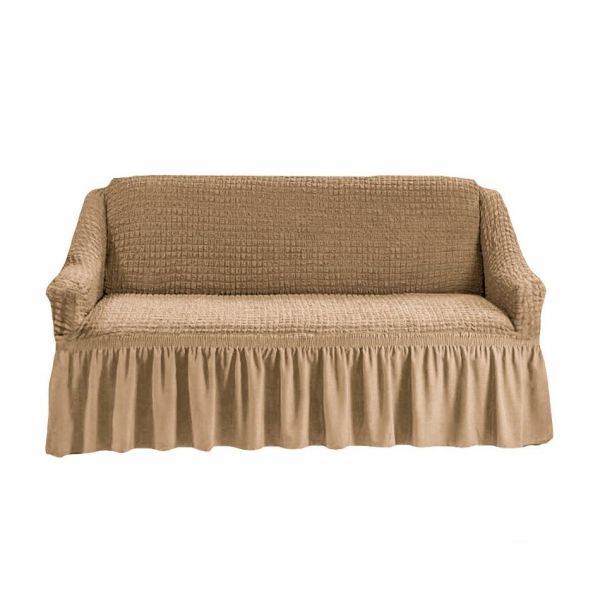 Cover for three-seater sofa, beige
