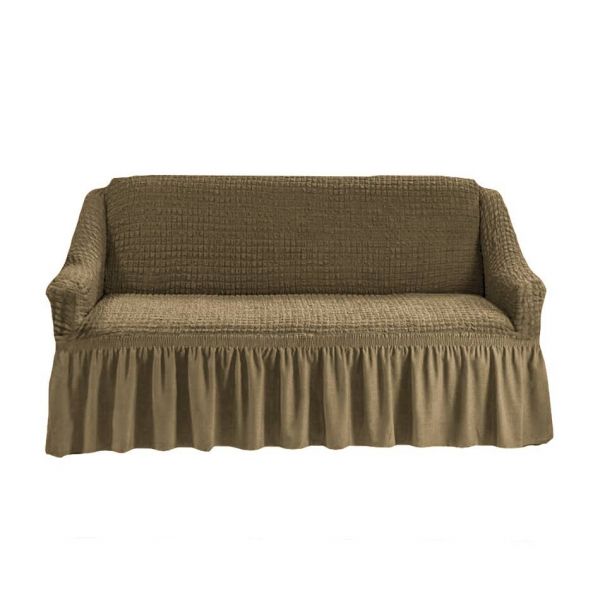 Triple sofa cover, olive